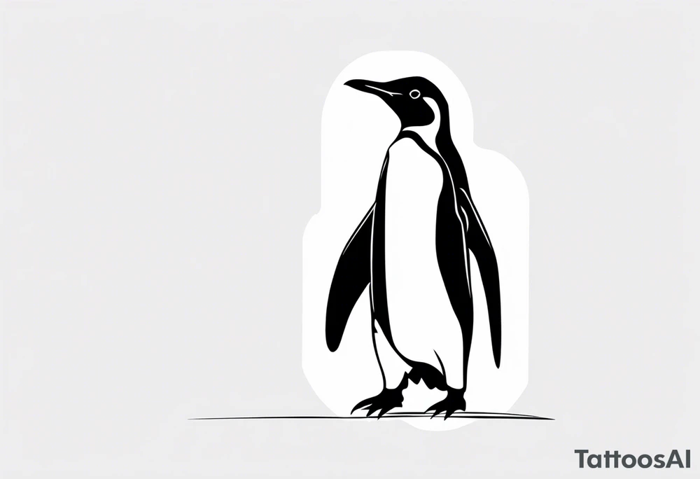 Penguin tattoo idea