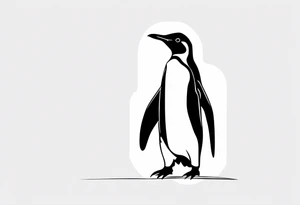 Penguin tattoo idea