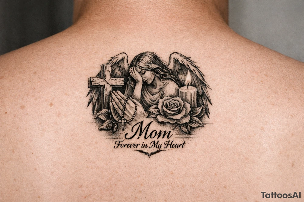 a tattoe for my mom there is dead, the tattoe should be on my arm tattoo idea