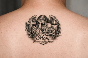 a tattoe for my mom there is dead, the tattoe should be on my arm tattoo idea