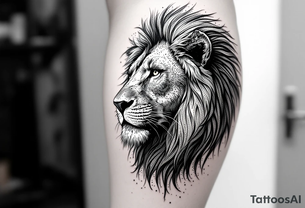 lion tattoo idea