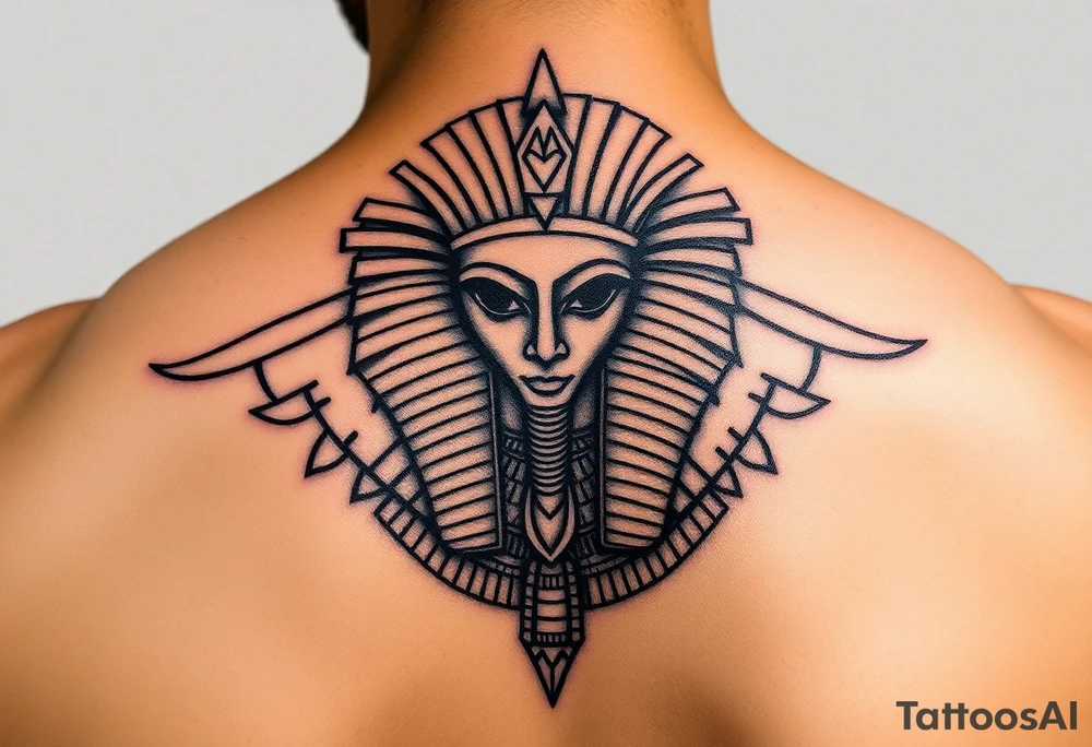 egyptian themed tattoo idea