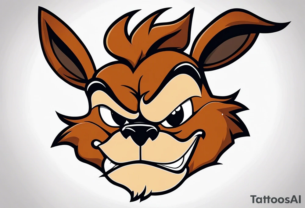 The looney tunes character taz tattoo idea