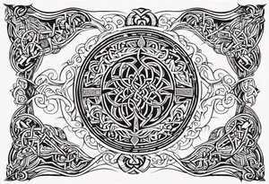 Viking prayer tattoo idea