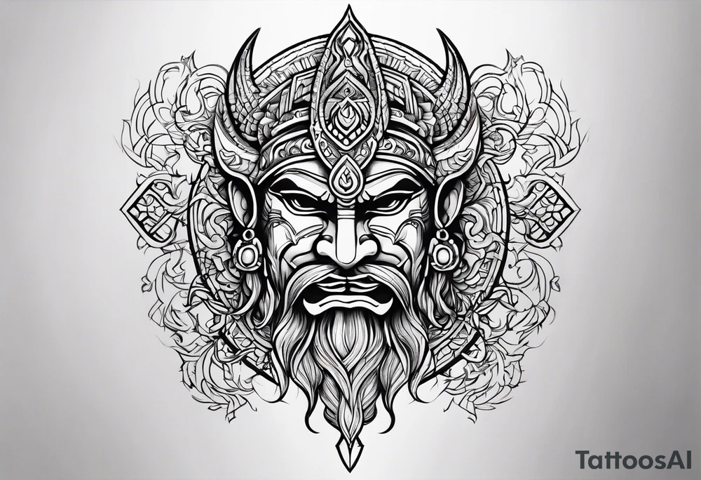 Ravan spell only tattoo idea