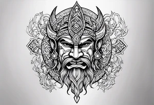 Ravan spell only tattoo idea