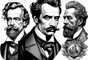 dickens tattoo idea