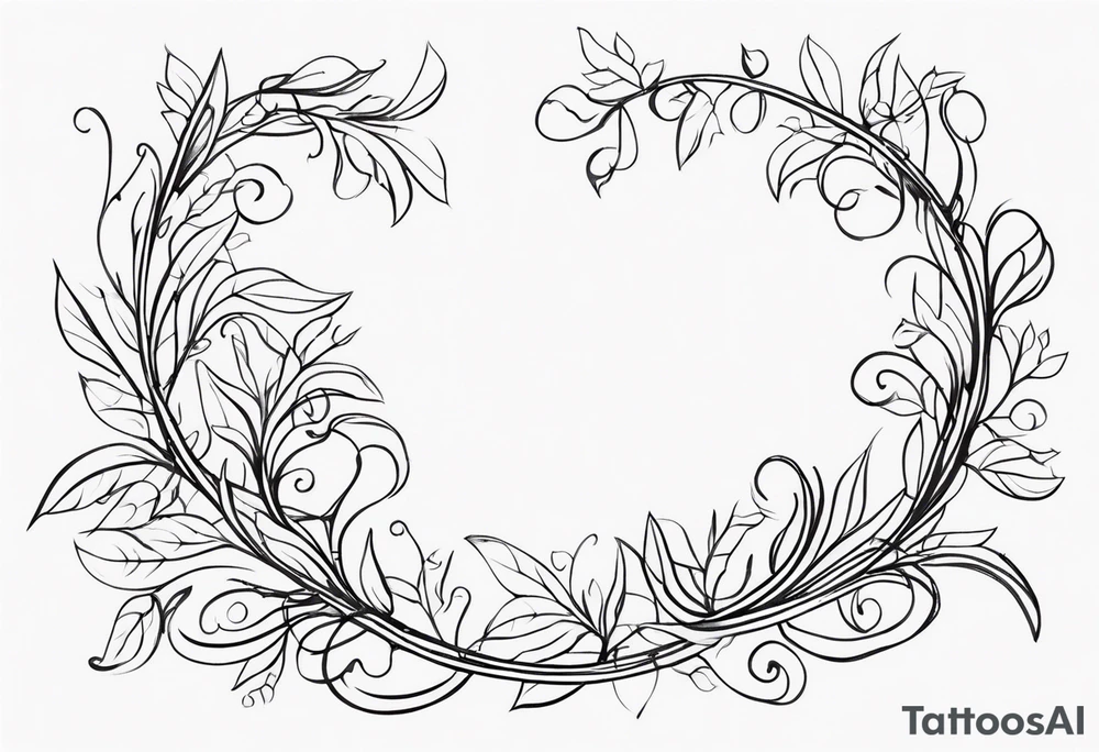 vines tattoo idea