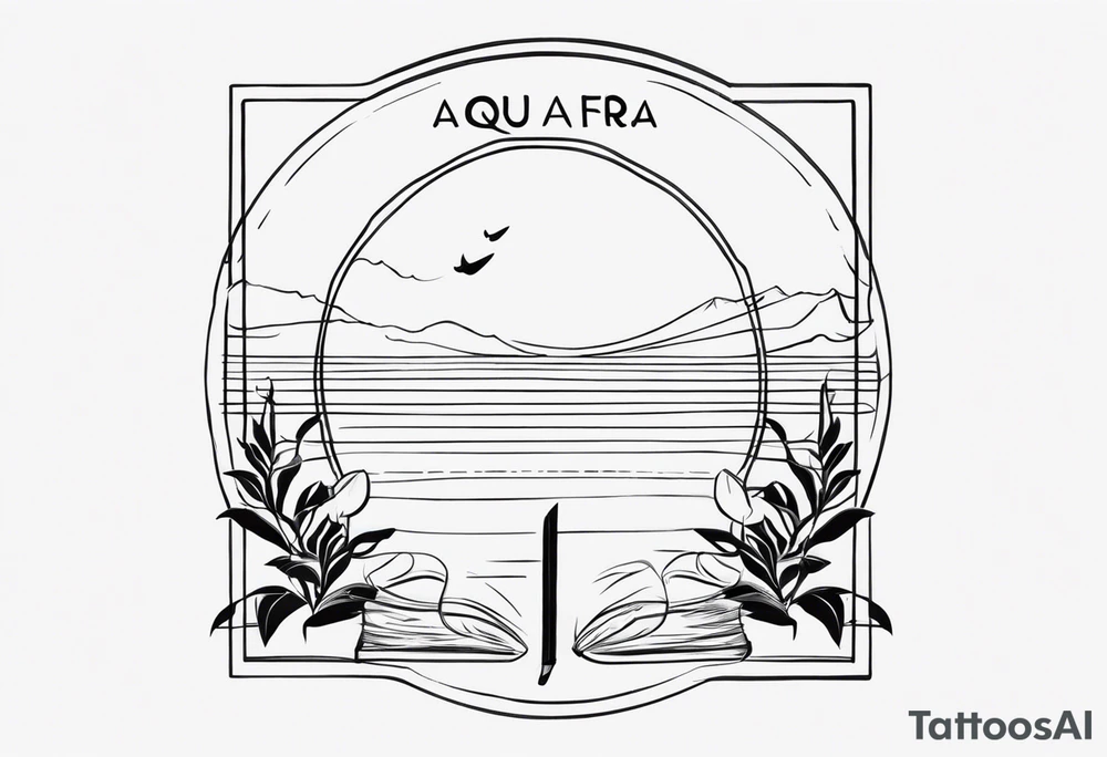 "aqui y ahora" spanish message tattoo idea