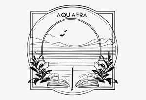 "aqui y ahora" spanish message tattoo idea