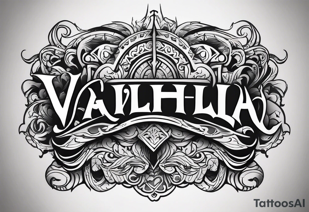 Valhalla tattoo idea