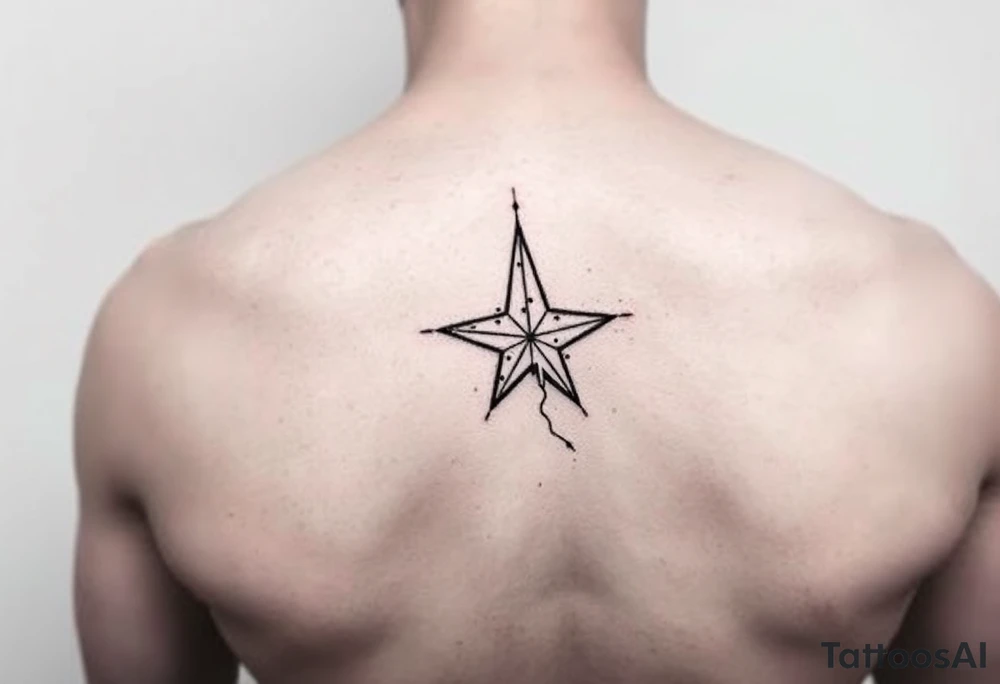 shooting star march 7 tattoo idea