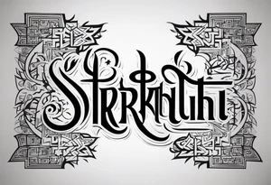 Srikanth name tattoo idea