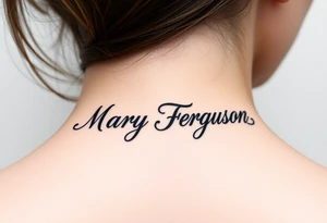 Mary Ferguson tattoo idea