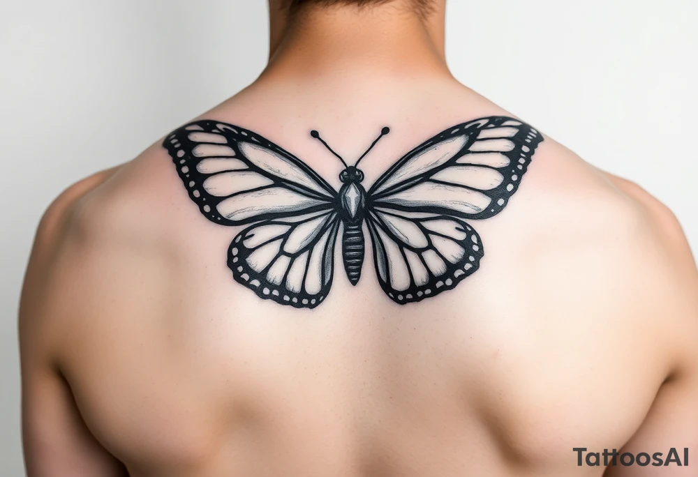 Aizen butterfly tattoo idea