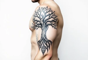 Celtic Tree of life tattoo idea