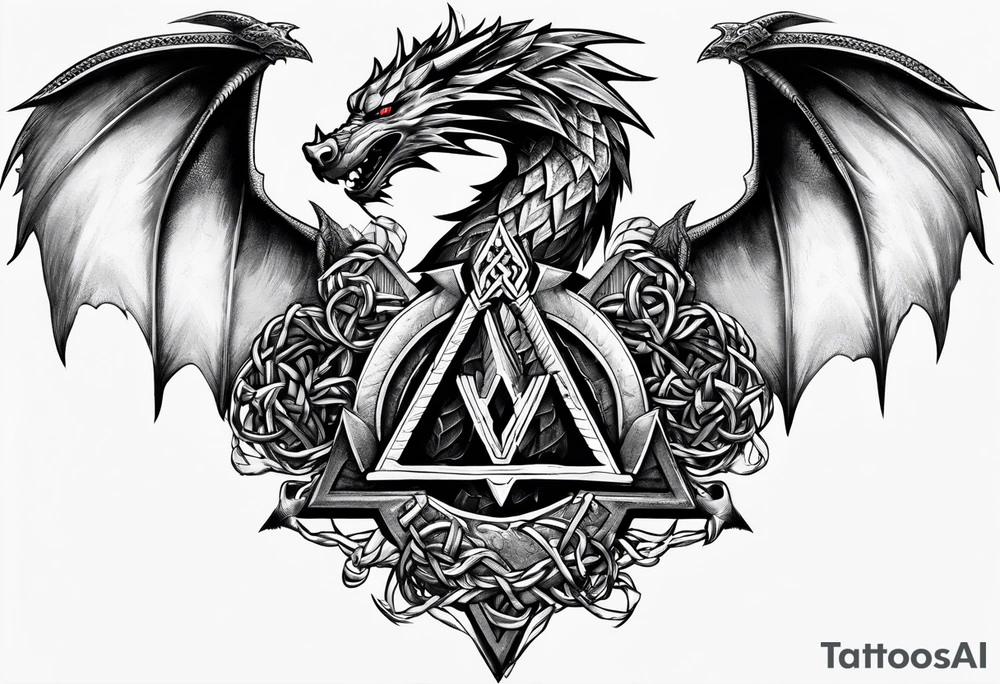 Valhalla sword chain barbed wire
dragon axe Valknut tattoo idea Valhalla sword chain barbed wire
dragon axe Valknut tattoo idea