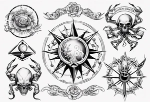Signo cancer tattoo idea