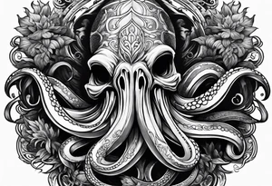 kraken tattoo idea