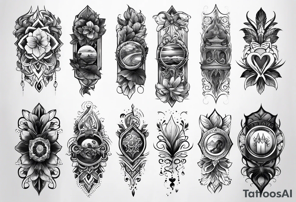 Forearm tattoos for family names tattoo idea