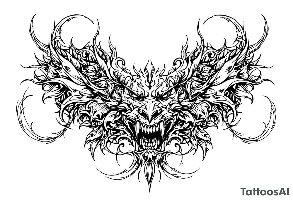 Chien de Fô tattoo idea