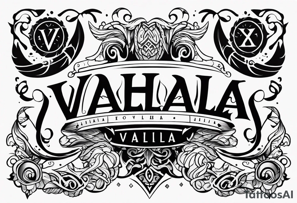 Valhalla tattoo idea