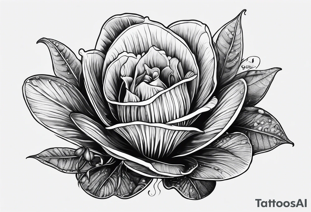 venus fly trap plant tattoo idea
