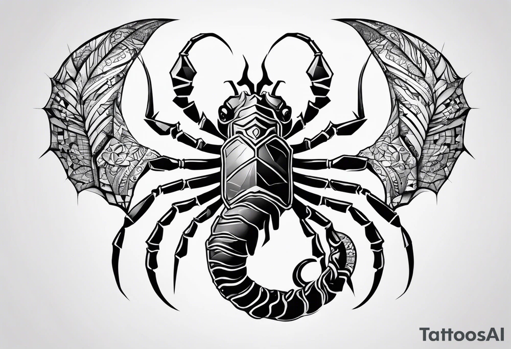 Scorpio tattoo idea