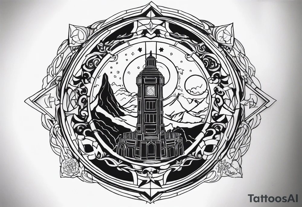 Lord of the rings, star wars, doctor who tattoo idea