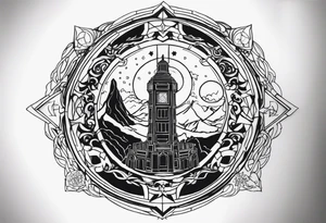 Lord of the rings, star wars, doctor who tattoo idea