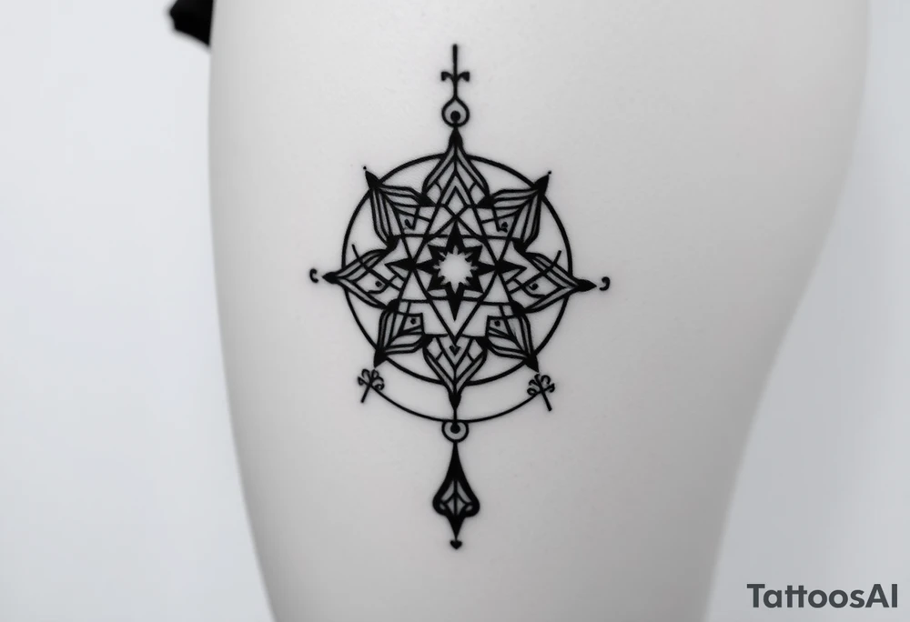 Tarot, the lovers ,witchy, Norse ,runes tattoo idea
