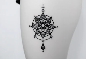 Tarot, the lovers ,witchy, Norse ,runes tattoo idea