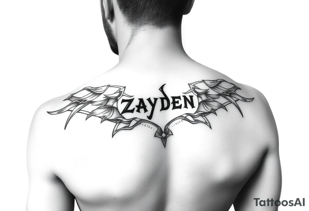Zayden 12/2/2024 tattoo idea