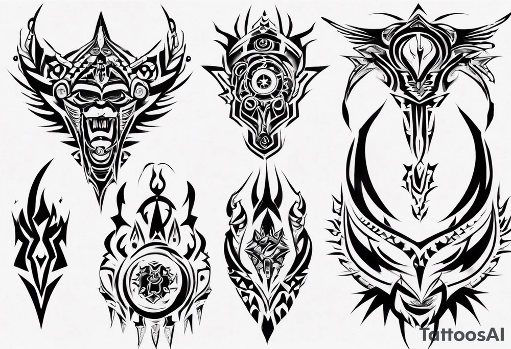 tribal tattoo idea