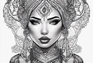 Jeylani Averie with hears tattoo idea