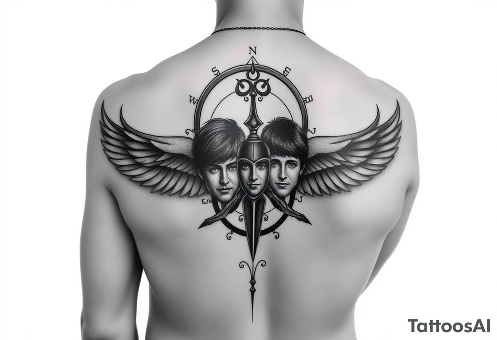 Let's create a tattoo, I'm egyptian half Palestinian, I have lived in America, Malaysia, Saudi Arabia, and now living in Australia where I'm going to stay. I want tattoos on my left arm, I first wanted a sleeve but now I'm liking the style of having just many individual tattoos on the same arm, but I still want a theam I have attached some examples, help me out with a design. I'll leave the style up to you, something like Jhonny depp. I don't like compasses, or scarab beatles tattoo idea