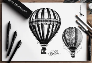 ben erkeğim kızımla beraber yürüyoruz kızımın elinde balon var balonun üstünde doğum tarihi var 19.01.2019 tattoo idea