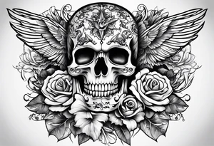 Worked to death tattoo idea