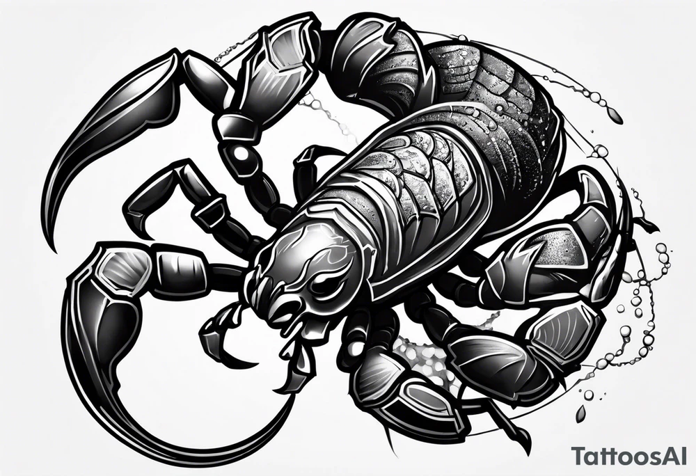 scorpion tattoo idea