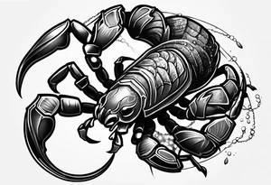 scorpion tattoo idea
