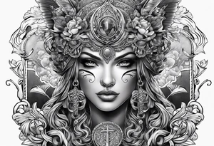 Good and bad law tattoo idea