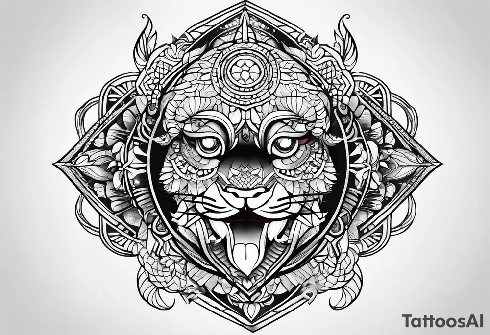 lines on hand tattoo idea