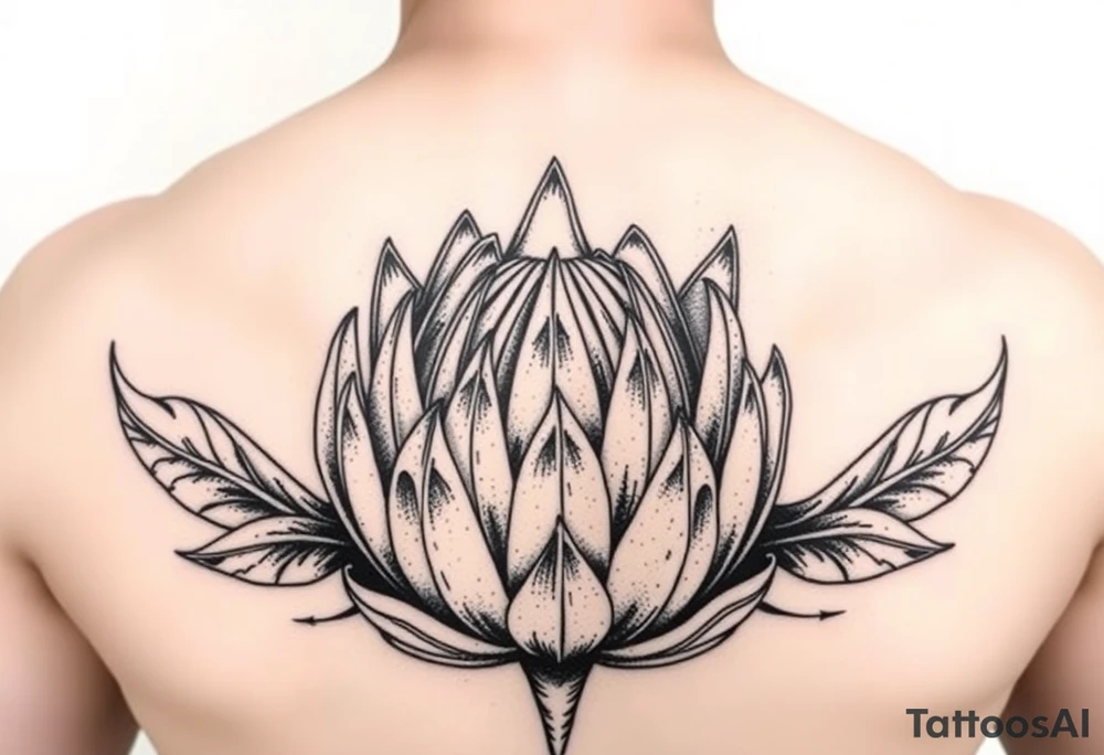 Protea tattoo idea
