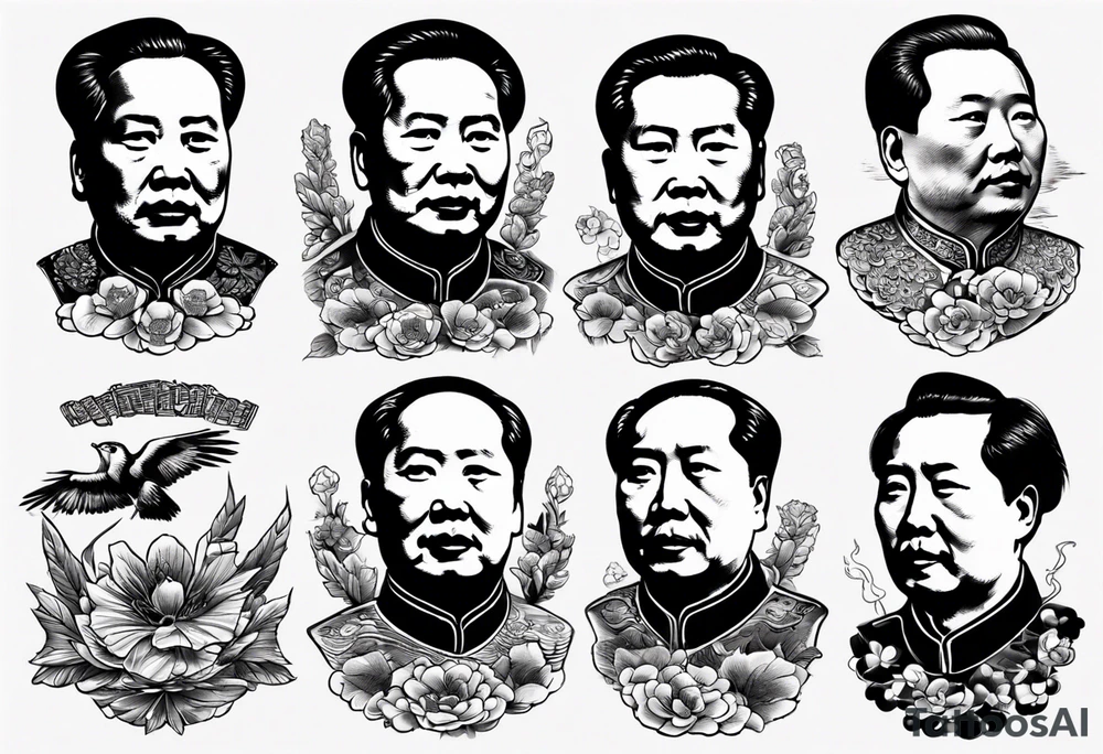 MAO ZEDONG ARM TATTOO tattoo idea