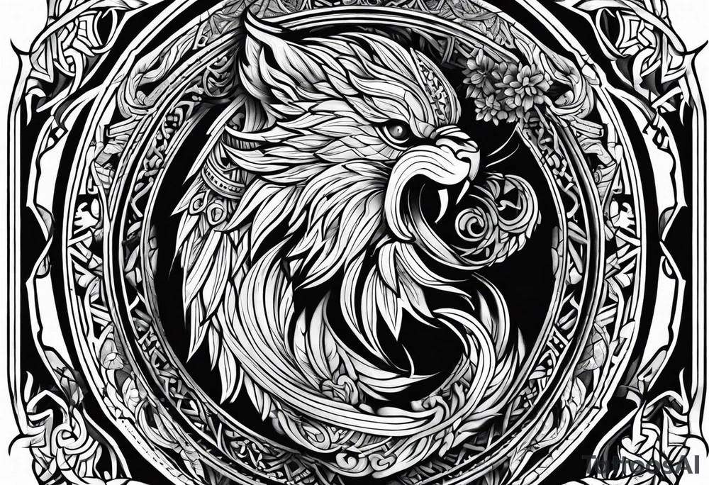 Wikinger tattoo idea