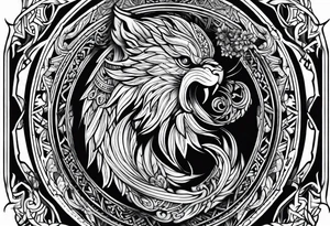 Wikinger tattoo idea