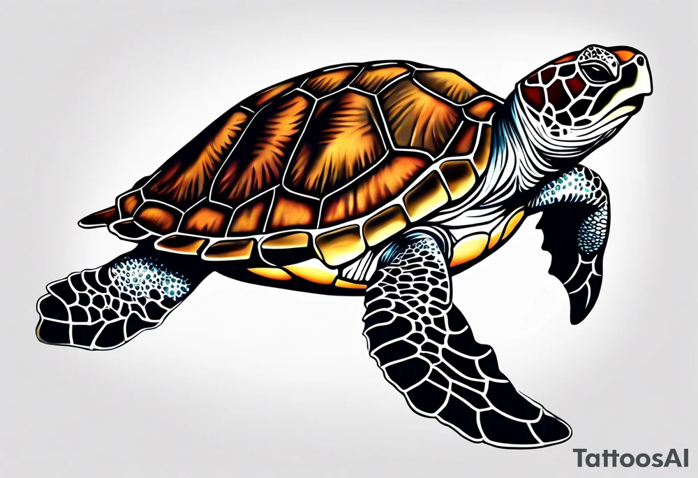 small seaturtle
 tattoo tattoo idea