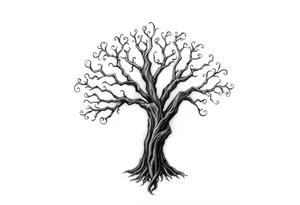 Irish shoulder tattoo, that is non-religious and has a Celtic tree tattoo idea