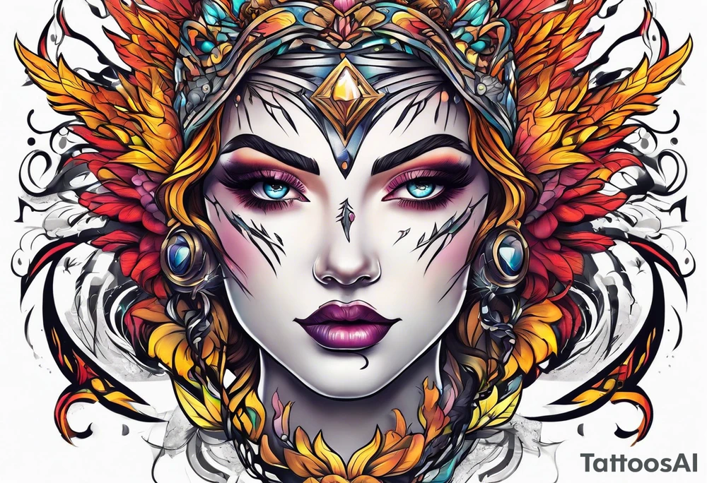 Lightning tattoo idea