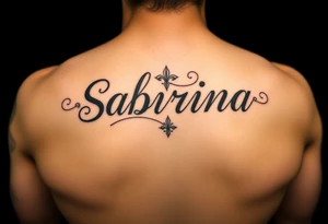name tattoo designs for Sabrina esquival perez tattoo idea